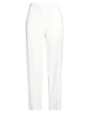 Fabiana Filippi Woman Pants White Size 12 Viscose, Elastane In White
