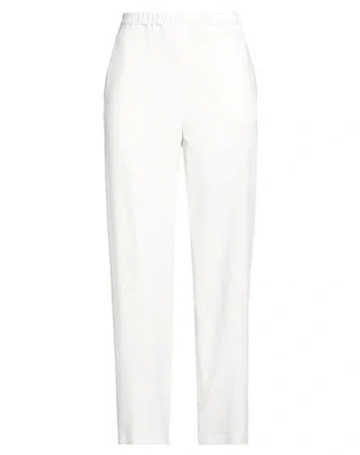 Fabiana Filippi Woman Pants White Size 12 Viscose, Elastane