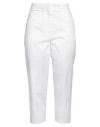 Fabiana Filippi Woman Pants White Size 4 Cotton, Elastane