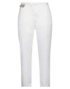 Fabiana Filippi Woman Pants White Size 8 Cotton, Elastane