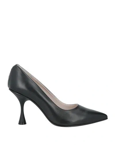 Fabiana Filippi Woman Pumps Black Size 8 Leather