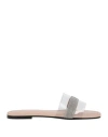 Fabiana Filippi Open-toe 15mm Slides In Transparent