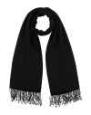 Fabiana Filippi Woman Scarf Black Size - Pes - Polyethersulfone, Viscose