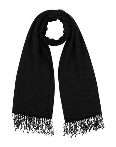 Fabiana Filippi Woman Scarf Black Size - Pes - Polyethersulfone, Viscose