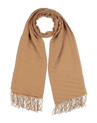 Fabiana Filippi Woman Scarf Camel Size - Pes - Polyethersulfone, Viscose In Beige