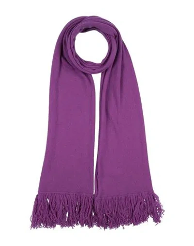 Fabiana Filippi Woman Scarf Mauve Size - Cashmere In Purple