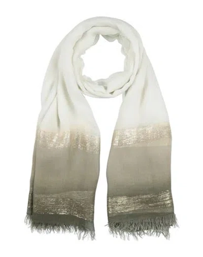 Fabiana Filippi Woman Scarf Off White Size - Modal, Polyester In Multi