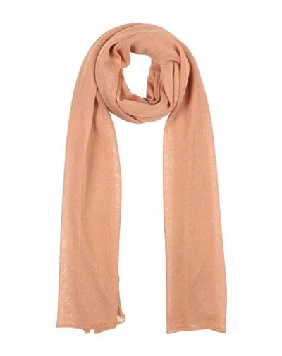 Fabiana Filippi Woman Scarf Sand Size - Viscose, Metal In Neutral