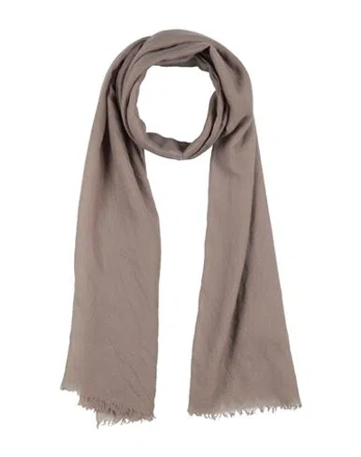 Fabiana Filippi Woman Scarf Taupe Size - Cashmere In Neutral