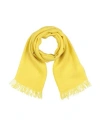 Fabiana Filippi Woman Scarf Yellow Size - Linen, Silk