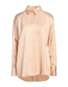 Fabiana Filippi Woman Shirt Apricot Size 10 Viscose In Blush Pink