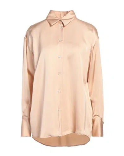 Fabiana Filippi Woman Shirt Apricot Size 10 Viscose In Blush Pink