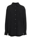 Fabiana Filippi Woman Shirt Black Size 6 Viscose, Elastane