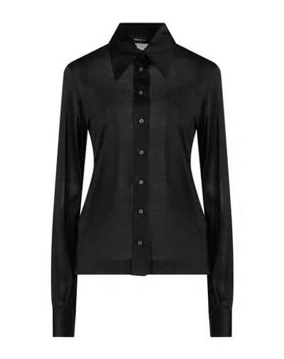 Fabiana Filippi Woman Shirt Black Size 6 Silk