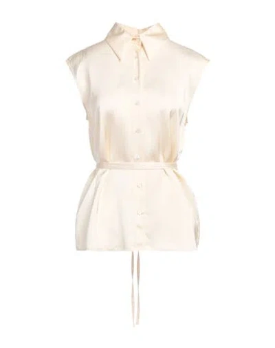 Fabiana Filippi Woman Shirt Cream Size 10 Viscose In White