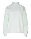 Fabiana Filippi Woman Shirt Light Green Size 4 Cotton, Polyamide, Elastane In Green