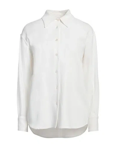 Fabiana Filippi Woman Shirt Off White Size 12 Viscose, Elastane