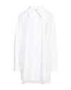 Fabiana Filippi Woman Shirt Ivory Size 8 Cotton In White