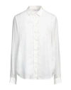 Fabiana Filippi Woman Shirt White Size 12 Silk