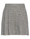 Fabiana Filippi Woman Shorts & Bermuda Shorts Black Size 2 Virgin Wool, Cotton, Polyester