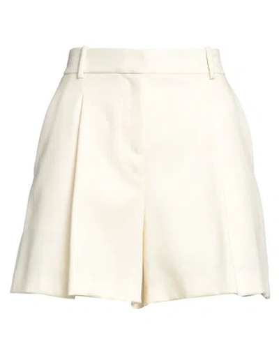 Fabiana Filippi Woman Shorts & Bermuda Shorts Cream Size 12 Virgin Wool In White