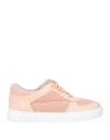 Fabiana Filippi Woman Sneakers Blush Size 10 Leather In Pink