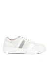 Fabiana Filippi Woman Sneakers Ivory Size 8 Leather In White