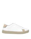 Fabiana Filippi Woman Sneakers White Size 7 Leather In White