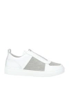 Fabiana Filippi Woman Sneakers White Size 8 Leather In White