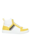 Fabiana Filippi Woman Sneakers Yellow Size 8 Leather In Yellow