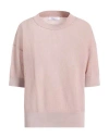 Fabiana Filippi Woman Sweater Antique Rose Size 8 Cotton, Nylon, Ecobrass In Purple