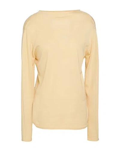 Fabiana Filippi Woman Sweater Apricot Size 6 Cashmere, Silk In Orange
