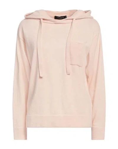 Fabiana Filippi Woman Sweater Apricot Size 8 Cashmere In Pink