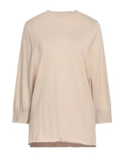 Fabiana Filippi Woman Sweater Beige Size 10 Virgin Wool, Cotton