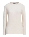 Fabiana Filippi Woman Sweater Beige Size 8 Virgin Wool, Wool, Polyamide, Silk, Cashmere In Beige