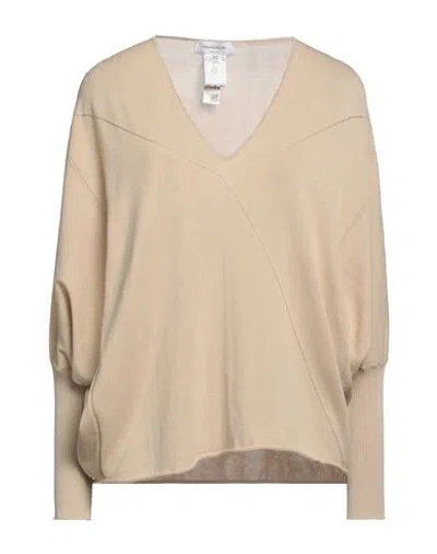 Fabiana Filippi Woman Sweater Beige Size Xs Cotton