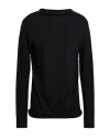 Fabiana Filippi Woman Sweater Black Size 10 Cashmere, Silk
