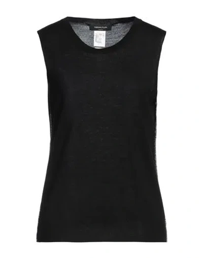 Fabiana Filippi Woman Sweater Black Size 12 Virgin Wool