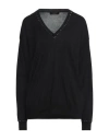 Fabiana Filippi Woman Sweater Black Size 8 Cotton