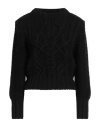Fabiana Filippi Woman Sweater Black Size 8 Merino Wool
