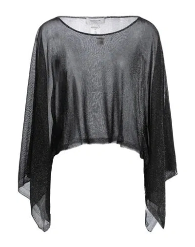 Fabiana Filippi Woman Sweater Black Size Onesize Viscose, Polyester