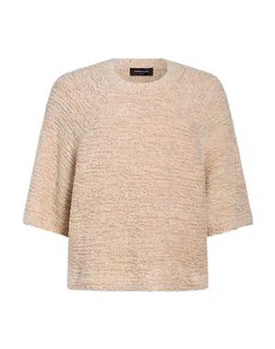 Fabiana Filippi Woman Sweater Blush Size 8 Cotton, Nylon, Polyamide, Polyester
