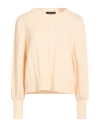 Fabiana Filippi Woman Sweater Blush Size 8 Virgin Wool, Silk, Cashmere, Alpaca Wool, Polyester In Neutral