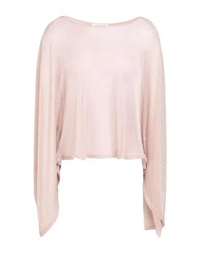 Fabiana Filippi Woman Sweater Blush Size Onesize Viscose, Polyester In Pink
