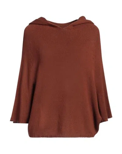 Fabiana Filippi Woman Sweater Brown Size M Cashmere