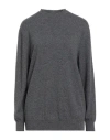 Fabiana Filippi Woman Sweater Charcoal Size 14 Cashmere In Gray