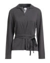 Fabiana Filippi Woman Sweater Charcoal Size 6 Virgin Wool, Silk, Cashmere In Gray