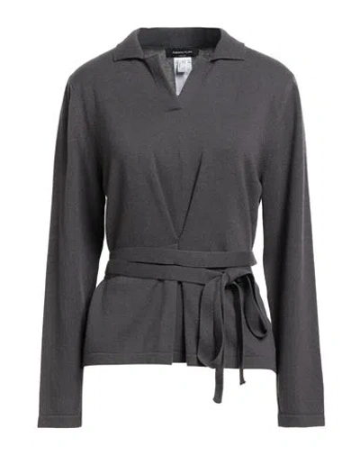 Fabiana Filippi Woman Sweater Charcoal Size 6 Virgin Wool, Silk, Cashmere In Gray
