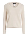 Fabiana Filippi Woman Sweater Cream Size 4 Cashmere In Neutral