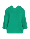 Fabiana Filippi Woman Sweater Green Size L Cashmere In Green
